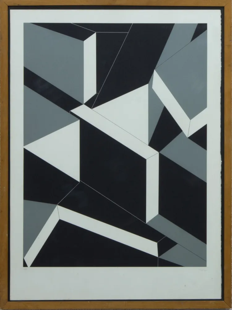 石版画 Frasca'nato - SENZA TITOLO