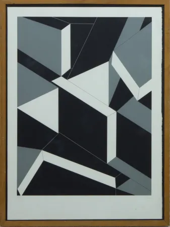 石版画 Frasca'nato - SENZA TITOLO