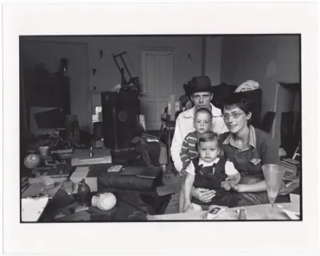 复数作品 Freed  - Joseph Beuys and his Family in his Home in Oberkassel