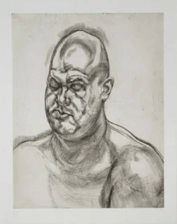 版画 Freud - Large Head