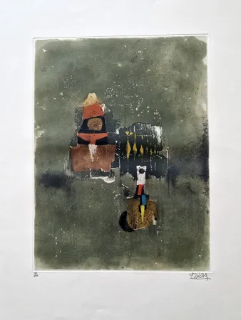 蚀刻版画 Friedlaender - Composition