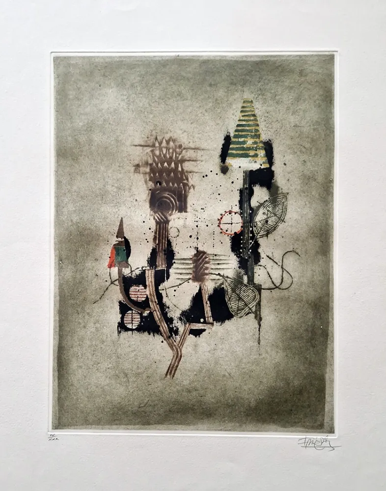 蚀刻版画 Friedlaender - Composition