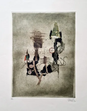 蚀刻版画 Friedlaender - Composition