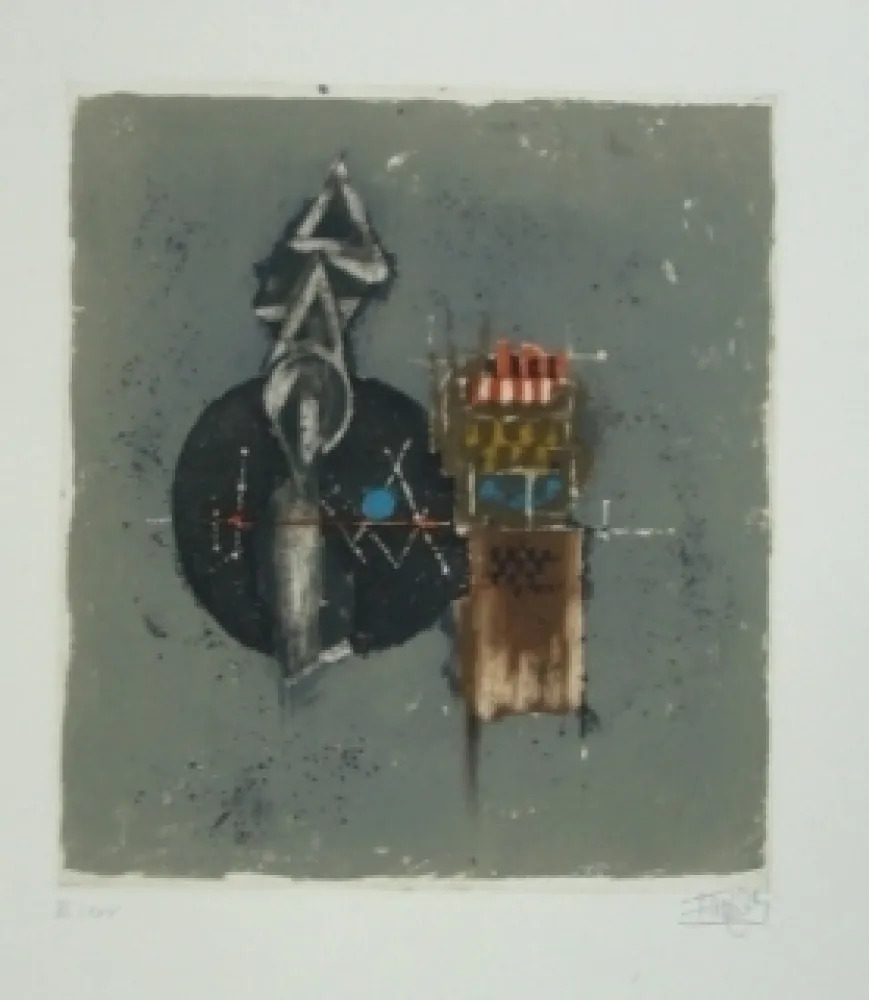 版画 Friedlaender - Composition 16