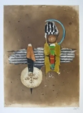 版画 Friedlaender - Composition 5