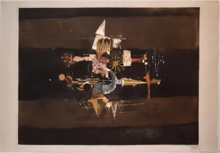 版画 Friedlaender - Contrepoints 