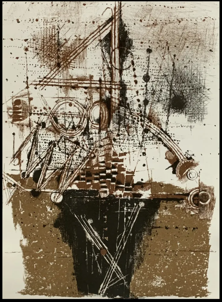 石版画 Friedlaender - Les Oiseaux 