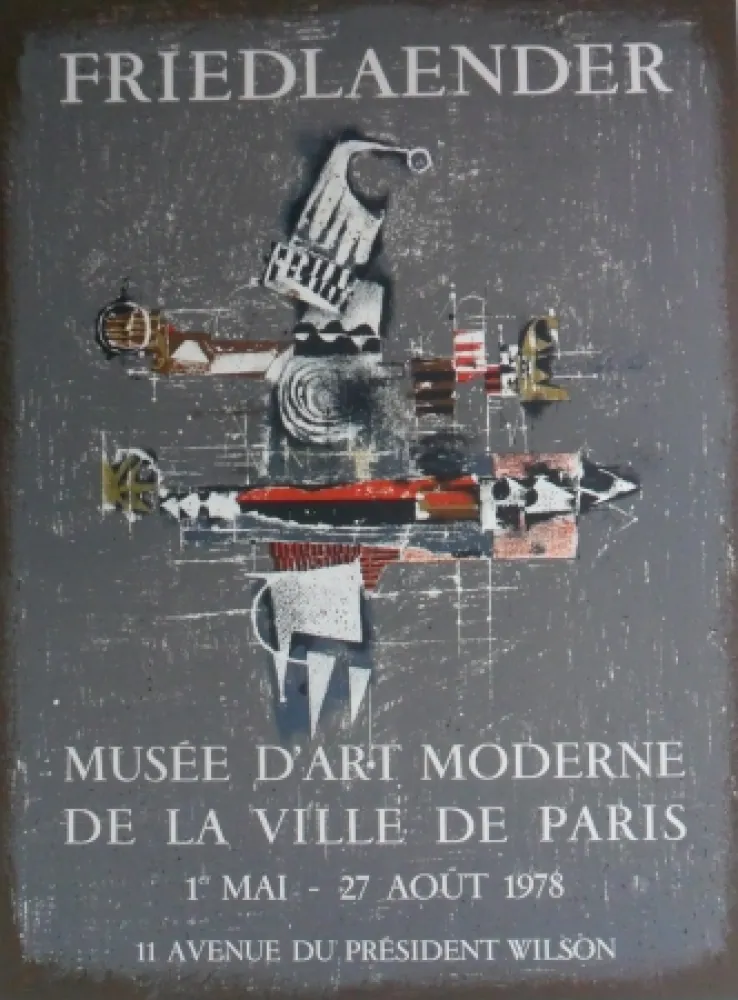 石版画 Friedlaender - Poster de luxe edition signed