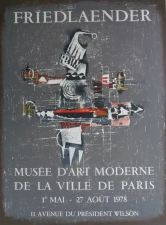 石版画 Friedlaender - Poster de luxe edition signed