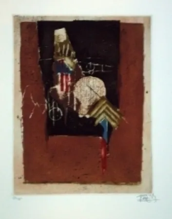 版画 Friedlaender - Pour un herbier nocturne III