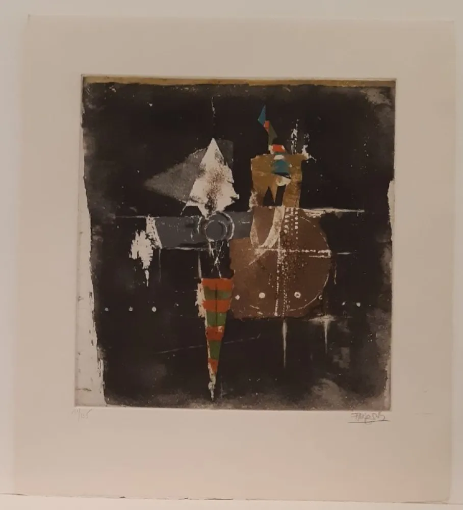 蚀刻版画 Friedlaender - Sans titre