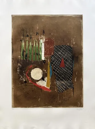 蚀刻版画 Friedlaender - Sans titre