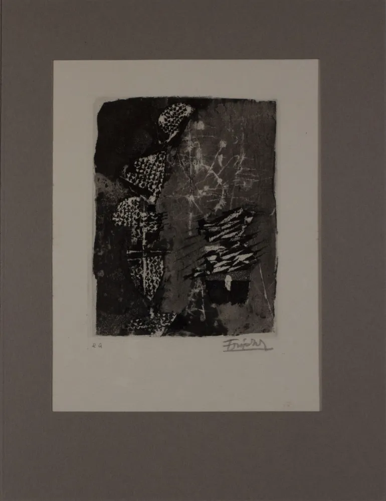 蚀刻版画 Friedlaender - Untitled from 'Avanguardia internazionale', vol. 4