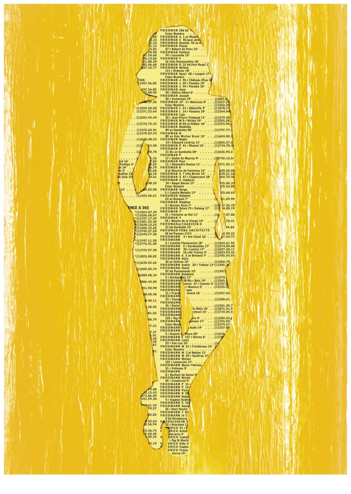 丝网印刷 Friedmann - Nu (Collection Naked)