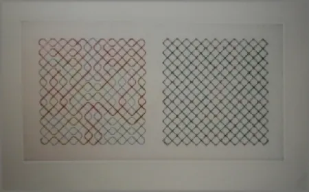 干刻版画 Frize - Composition