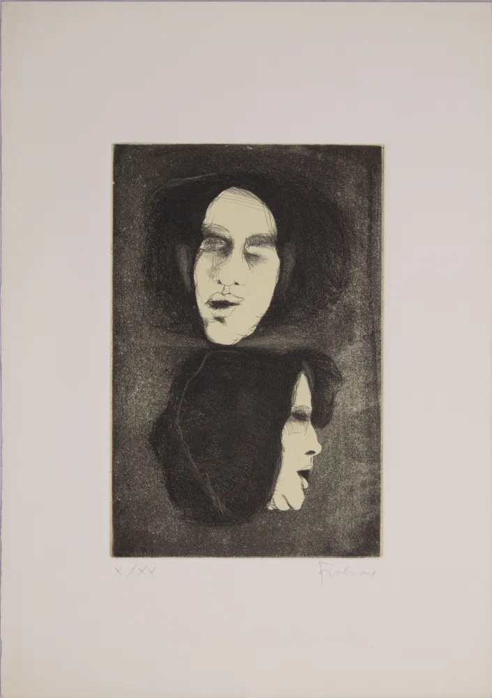 蚀刻版画 Frohner - S.T.