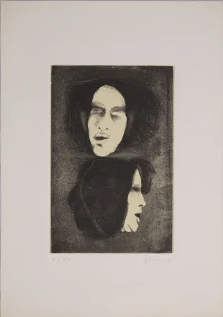 蚀刻版画 Frohner - S.T.