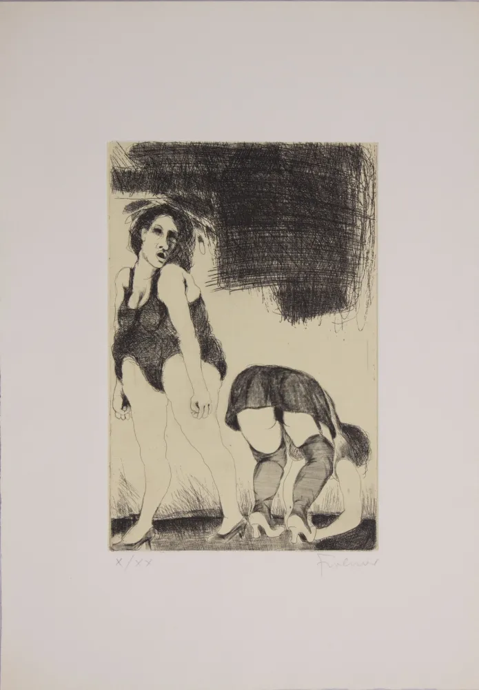 蚀刻版画 Frohner - S.T.