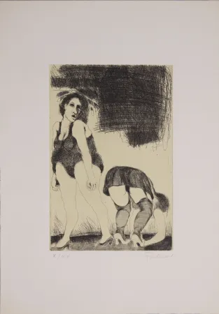 蚀刻版画 Frohner - S.T.