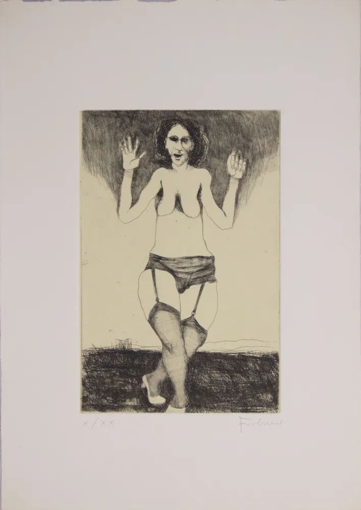 蚀刻版画 Frohner - S.T.