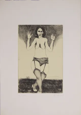 蚀刻版画 Frohner - S.T.