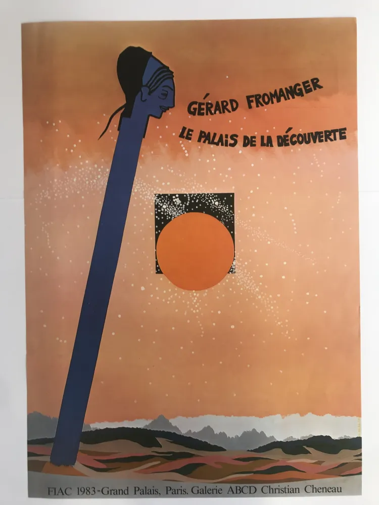海报 Fromanger - Fiac 83 / Galerie ABCD