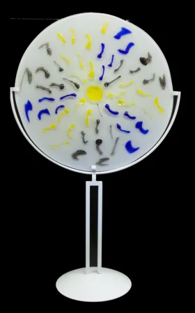 复数作品 Frost - Serenissimo - Glass Disc - A tribute to Venice and the Lagoon