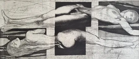 蚀刻版画 Fuchs - EVA Triptychon