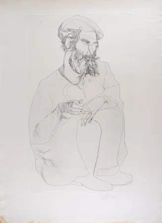 蚀刻版画 Fulla - Portrait