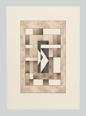 丝网印刷 Galli - Composizione (Tav. C)