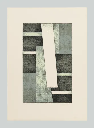 丝网印刷 Galli - Composizione (Tav. E)