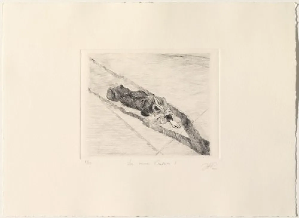 干刻版画 Gamarra - Los nuevos Oradores I