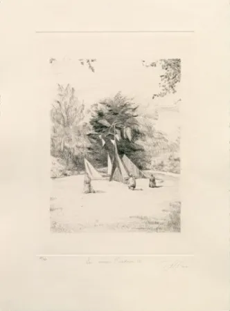 干刻版画 Gamarra - Los nuevos Oradores III