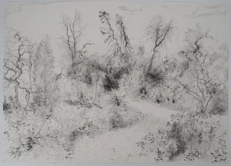 无技术 Gantner - Jardin au printemps, 