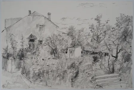 无技术 Gantner - Le jardin en fleur au printemps