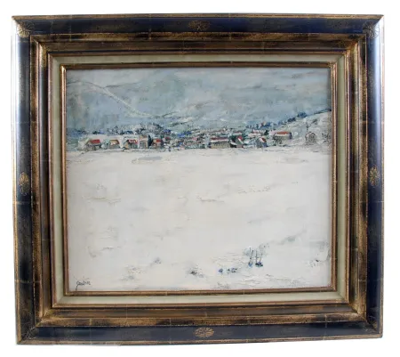 无技术 Gantner - Neige aux environs de Belfort, Les Vosges (Snow around Belfort, The Vosges)