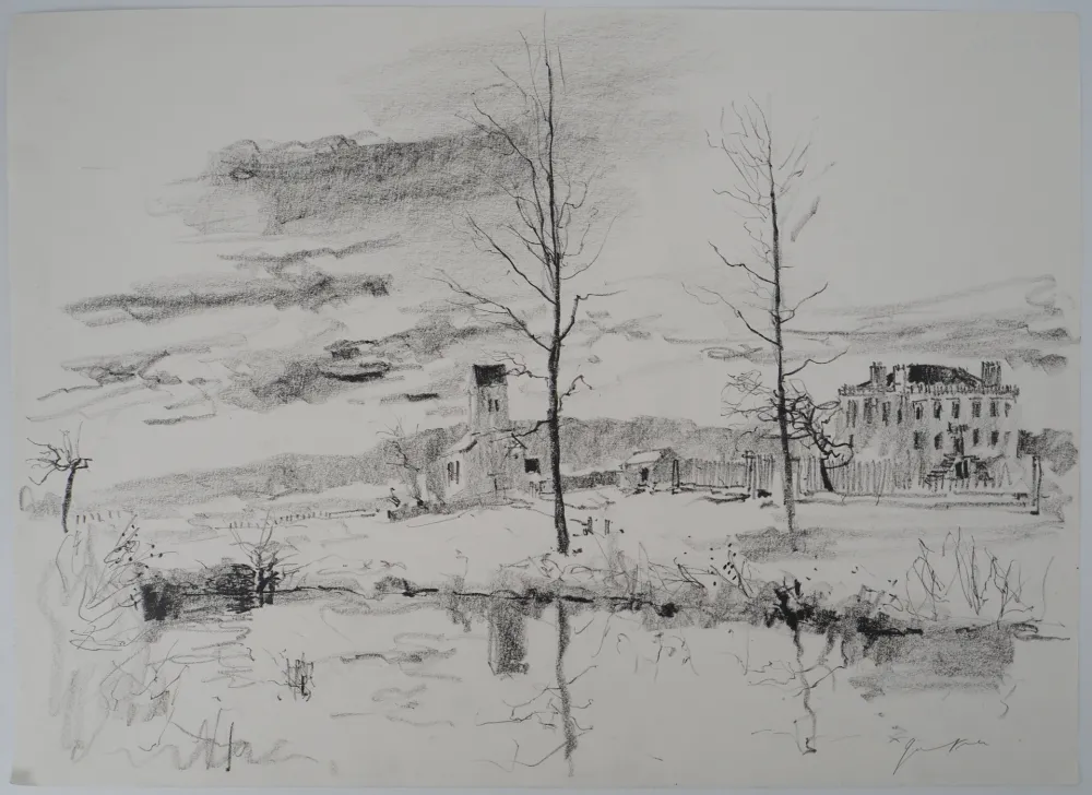 无技术 Gantner - Vue sur le château, c