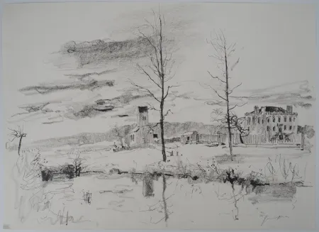 无技术 Gantner - Vue sur le château, c