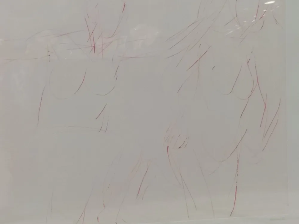 石版画 Garache - 2 personates v