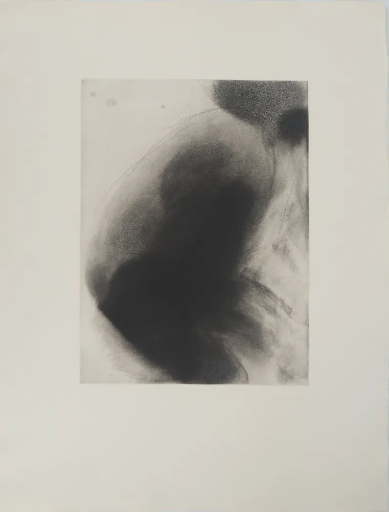 版画 Garache - Corps abstrai