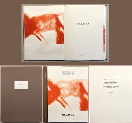 插图书 Garache - GARACHE. DERRIÈRE LE MIROIR N°222. Février 1977. TIRAGE DE LUXE SIGNÉ..