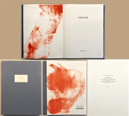 插图书 Garache - GARACHE. DERRIÈRE LE MIROIR N°237. Janvier 1980. TIRAGE DE LUXE SIGNÉ..