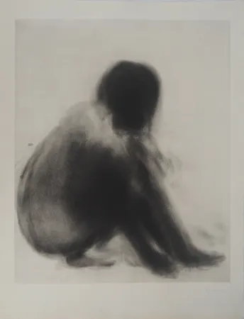 版画 Garache - La récol