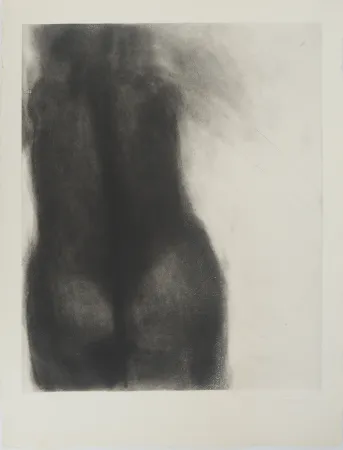 版画 Garache - Nu de do