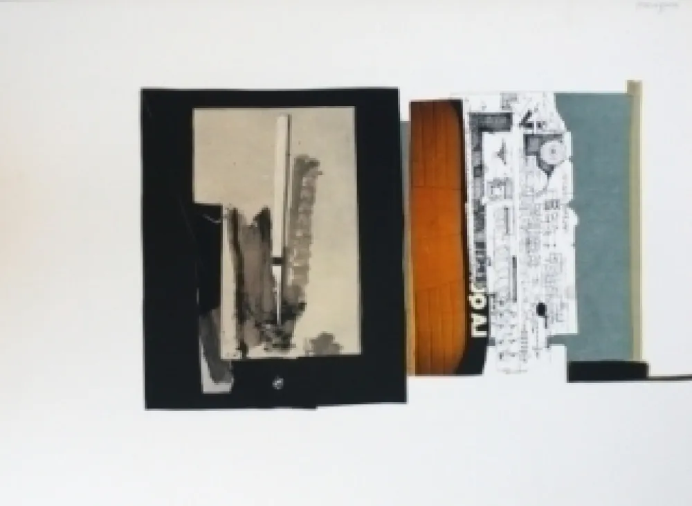 石版画 Garcia Ponce - Composition 1