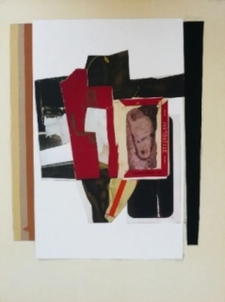 石版画 Garcia Ponce - Composition 10