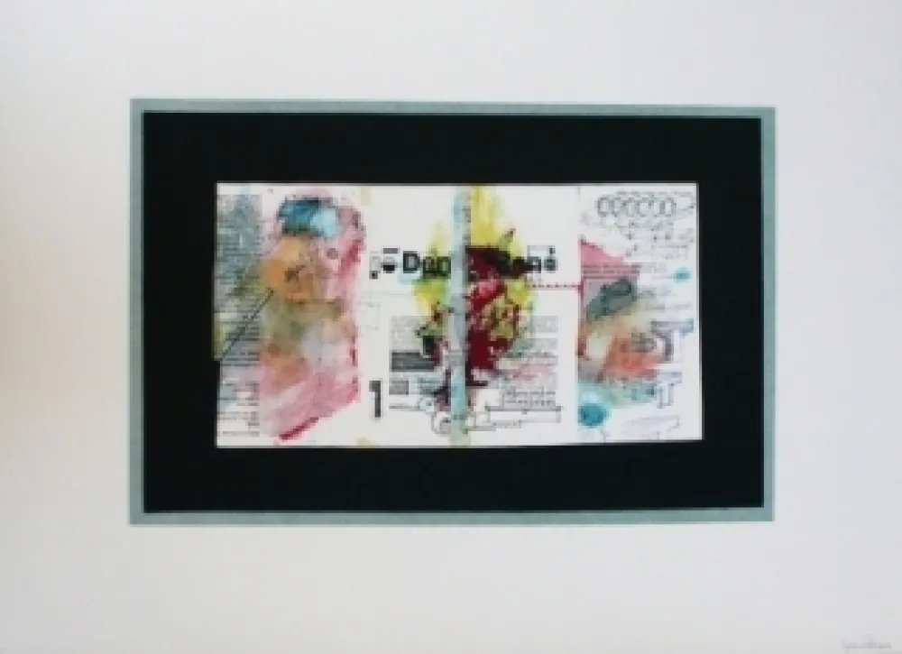 石版画 Garcia Ponce - Composition 4