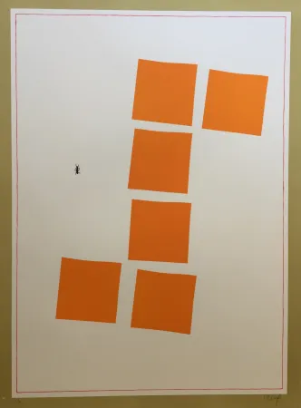 丝网印刷 Garcia-Sevilla - Sans titre