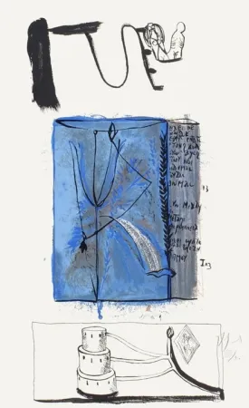 石版画 Garouste - Sans titre 2