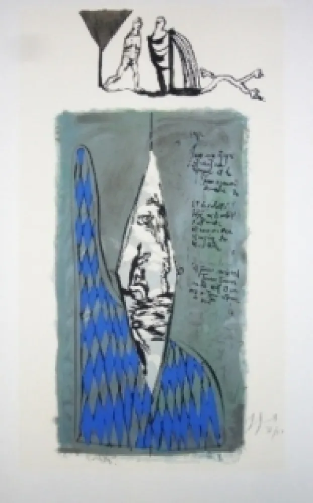 石版画 Garouste - Sans titre